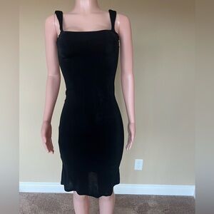 Elegant Black Sleeveless Dress. Size XXS. Great Fit!